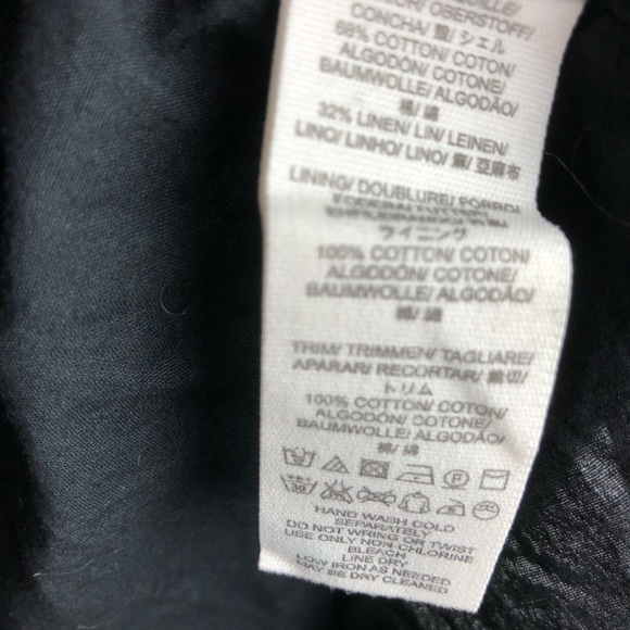 FREE PEOPLE jumper overall dress Medium black d102 - Picture 8 of 8